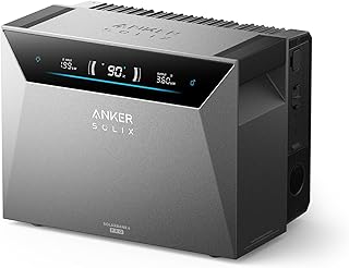 Anker SOLIX Solarbank 4 Pro, Balkonkraftwerk-Speicher, 4 MPPTs, 5000W Solareingang, bis zu 30kWh …