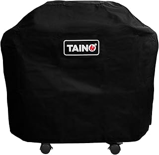TAINO Abdeckhaube 2 Brenner Platinum Black 2+1 Abdeckung Wetterschutz Schutz-Plane Oxford Polyest…