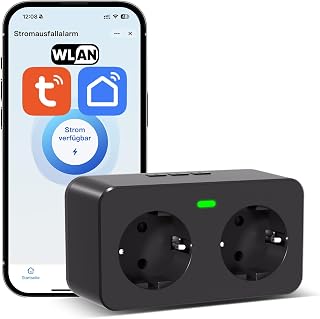 Stromausfallmelder WLAN mit App-Steuerung für Kühlschrank, 110dB Alarm | Sofortige Push-Benachr…