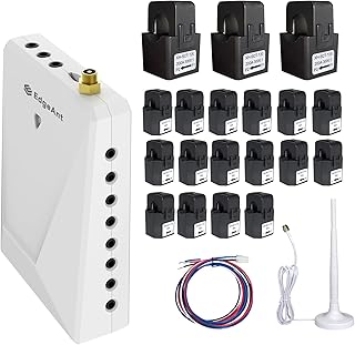 Smart Home-Energiemonitor mit 16 50-A- und 3-200-A-Stromkreispegelsensoren, präziser Echtzeit-En…