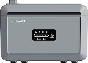 Powerness® Balkonkraftwerk Speicher Growatt NEXA 2000 Speicher All-in-One 2048Wh Speicher mit 4 …