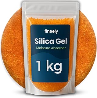 DRYSAFE Silica Gel 1 kg – Trockenmittel 2–5 mm mit Feuchtigkeitsindikator | Für 3D-Druck Fil…
