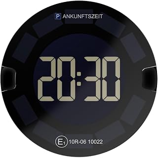 OOONO P-DISC 3 – Elektronische Parkscheibe Solar mit Zulassung fürs Auto – Automatische Digitale…