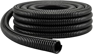 Lumonic 2m Wellrohr geschlitzt | Innendurchmesser 37mm | -40…+125°C | flammhemmendes Polypropy…