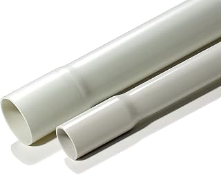 10 Stück – XmediaSat M32 Stangenrohr Ø: 32 mm Länge: 2m M32 Hell-Grau (RAL 7035)