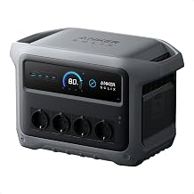 Anker SOLIX C1000 Gen 2 Tragbare Powerstation, 2000W Solargenerator | Vollständige Aufladung in …