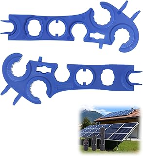 1 Paar Solar Schraubenschlüssel, 8-in-1 Solar Disconnect Schraubenschlüssel für Alle Modelle S…