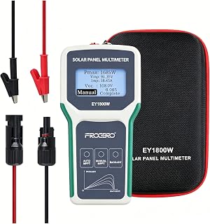 1800W Solarpanel Tester Photovoltaik MPPT Multimeter | Upgraded solar tester with smart MPPT disp…