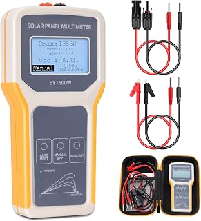Photovoltaik Solarpanel Tester, EY1600W Solarpanel Tester,installationstester,Leistungsmesser,Lee…