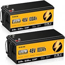 48V 200Ah LiFePO4 Batterie, 10.24kWh Solarspeicher System(2er Set) | 15000 Cycles, Zuverlässige …