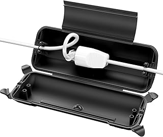 RESTMO Wasserdichte Kabelbox Outdoor, Steckerschutz für Verlängerungskabel | IP44, wetterbestä…