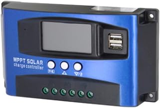 MPPT Solar Laderegler, 100A 12V | 98 % Umwandlungswirkungsgrad, Multi-Peak-Tracking, strombegrenz…