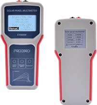 Solarpanel Tester Photovoltaik Panel Multimeter Verbesserter Stil EY800W mit Ultraklarem LCD Disp…