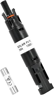 HandGold Solar PV Sicherungshalter mit Inline Sicherung, 1000V IP68 Wasserdicht Sicherungsstecker…