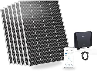 Ray Lite 1200W Balkonkraftwerk Ohne Halterung – komplett Steckdose N-Typ Solarmodule 25 % Eff…