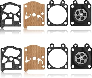 4-teiliges Vergaser Dichtungsset, 4 x 4 cm für kleine Motorgeräte | 4-teiliges Vergaser-Dichtun…