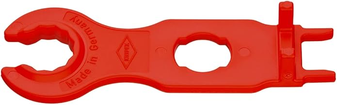 KNIPEX Montagewerkzeug-Set, 2-teilig, Werkzeug-Set, MC4-Stecker, 97 49 66 2 | zwei Montagewerkzeu…