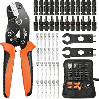 Solar Crimpzangen Set für 2,5/4/6 mm² PV-Kabel, Solar Verkabelungswerkzeug