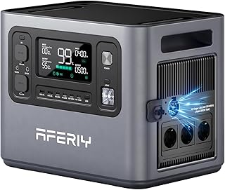 AFERIY 2800W2048Wh Tragbare Powerstation, Erweiterbar auf 10240Wh, Camping