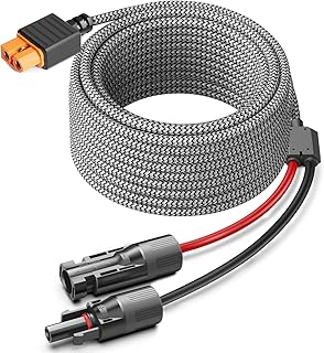 KFD Solar auf XT60i XT60 Verlängerungskabel für Anker SOLIX C1000 C2000 Gen 2 ECOFLOW Delta 3 P…