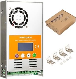 40A Solar MPPT Laderegler, Max 160V Leerlaufspannung 1700W PV Leistung, für 12V/24V/48V Batterie…