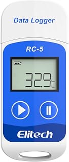 Elitech RC-5 Temperatur Datenlogger Mini USB Temp Rekorder Interner Sensor PDF-Berichte Hohe Gena…