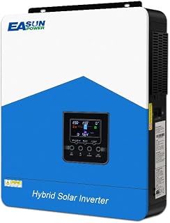 All-in-One Solar Inverter, 4200 W Hybrid Inverter with PV 60-500 VDC Off Grid Pure Sine, with WiF…