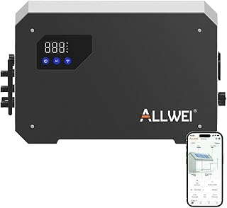 ALLWEI Balkonkraftwerk mit Speicher AC Gekoppelt All-In-One Speichersystem, Bis zu 1314€ Einspa…