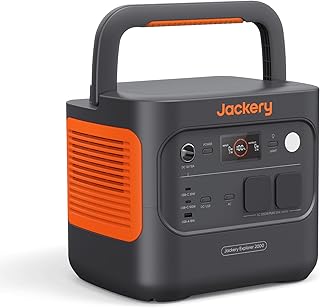 Jackery E2000 v2 tragbare Powerstation, LiFePO4 Akku, 2042Wh Solargenerator mit 2200W Ausgang (Ma…