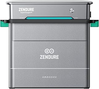 Zendure SolarFlow Balkonkraftwerk mit Speicher, Hyper 2000 mit 1800W Solar Eingang, Bidirektional…