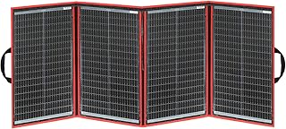 DOKIO Solarpanel Faltbar 200W 18V Kit Monokristalline mit Solar Ladegerät (LCD Anzeige + 2 USB A…