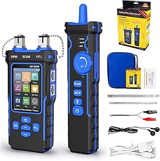 NOYAFA NF-8508 Netzwerkkabeltester mit Optischem Leistungsmesser, Ethernet Kabeltester, RJ45/RJ11…