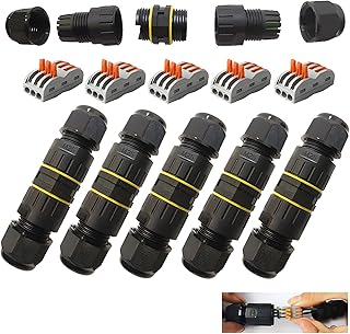 Kabelverbinder Wasserdicht IP68, CESFONJER abzweigdose wasserdicht, Kabelmuffe Wasserdicht, mit 3…