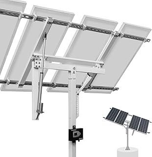 ECO-WORTHY Solarpanel Halterung Solar Tracker System (30% mehr Leistung) mit Tracking Controller,…
