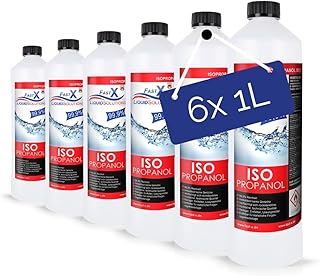 Isopropanol 2-Propanol Isopropylalkohol 99,9% Reiniger – 6×1 Liter Bundle | Hochprozentiger IPA…