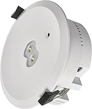 EMOS – LED-Sicherheitsleuchte ORSU 6W mit 2 Linsen und Akku – Antipanikbeleuchtung mit manueller …