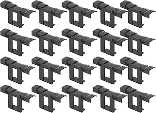 Tangxi 20 Stück Solarpanel-Abflussklemme/Halter, Effiziente Photovoltaik-Panel-Abflussschnalle f…