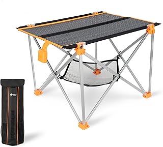 Solar Campingtisch faltbar klein leicht I 33W Solarpanel USB und Klapptisch I Outdoor Ausrüstung…