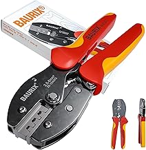 BAURIX® Crimpzange für MC4 Stecker 2,5–6 mm² – PV Solar Kabel ordnungsgemäß installier…