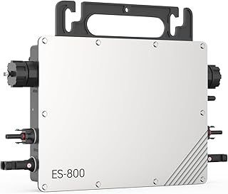 Mikro-Wechselrichter 800W, Solar Wechselrichter MPPT Mikro-Solar-Netzeinspeise, Plug and Play Hom…