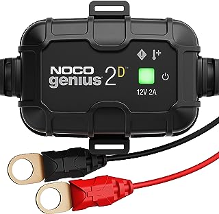NOCO GENIUS2D: 2A 12V Intelligentes Onboard-Batterieladegerät – Direkt Montierbarer Erhaltungs…
