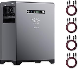 SPS 2155 Solarspeicher – Balkonkraftwerkspeicher mit 2 kWh LiFePO4 Akku, Dual MPPT 2x800W Eingang…