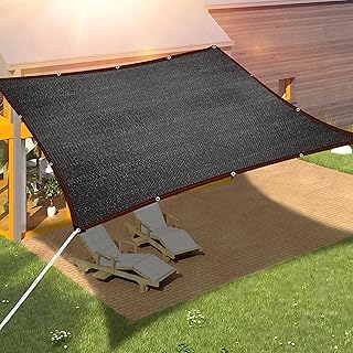 Schattierungsnetz,Schattiernetz mit ösen, 70%-90% Shading Rate UV-Beständiges für Pflanzenschu…