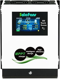 96V 90A MPPT Controller, 4,3″ HD-Touchscreen, 9920 W, PV DC180V, 48V/60V/72V/84V/96V, Reaktivieru…