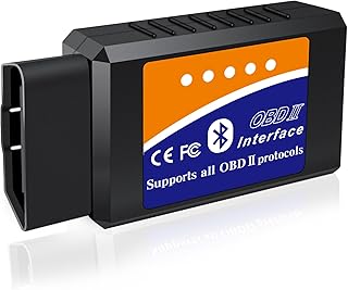 OBD2 Bluetooth Diagnosegerät Scanner Code Leser für iOS iPhone Android Windows, Auto Diagnosege…