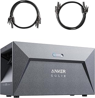 Anker SOLIX Solarbank E1600, 800W Balkonkraftwerk mit Speicher, 1,6kWh Akkukapazität, IP65, 6000…