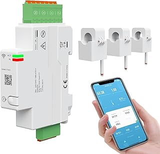 eMylo 3-Phasen 120A Smart Wifi Energy Meter Echtzeit-Überwachung Meter mit Split Core Stromwandl…