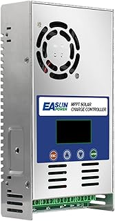 POWLAND Solar laderegler 60A MPPT solarladeregler 12V 24V 36V 48V Auto Detektion, Max PV 180Voc, …