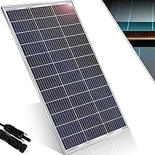 KESSER® Solarpanel Monokristallin Solarmodul Solarpanel – 165W 18 V für 12 V Batterien, Photovo…