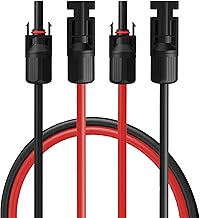 35Fahrenheit Solarkabel Set H1Z2Z2-K 4mm² | 2x3m Verlängerungskabel inkl. Solarstecker | Photov…